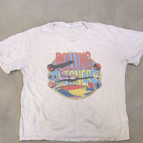 Free People Daydreamer Rolling Stones Tee - Picture 1 of 7